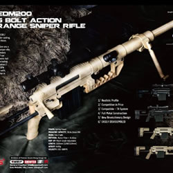 大物銃器好きは要チェック 遠距離狙撃がエアガンでも楽しめる Aresからcheytac M0の新作画像が発表されたよ さばなび サバゲー