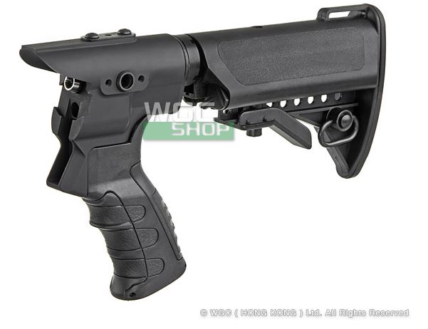 東京マルイ　M870ショットガン ピストルグリップ化 マルイ・M870用のタクティコゥなピストルグリップ+ARストックがやっと