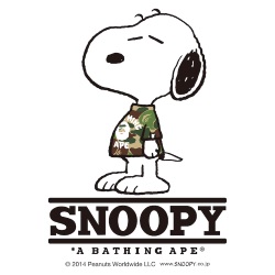 アパレル スヌーピー迷彩 A Bathing Ape ｘ Peanuts コラボアイテムを発表 さばなび サバゲー