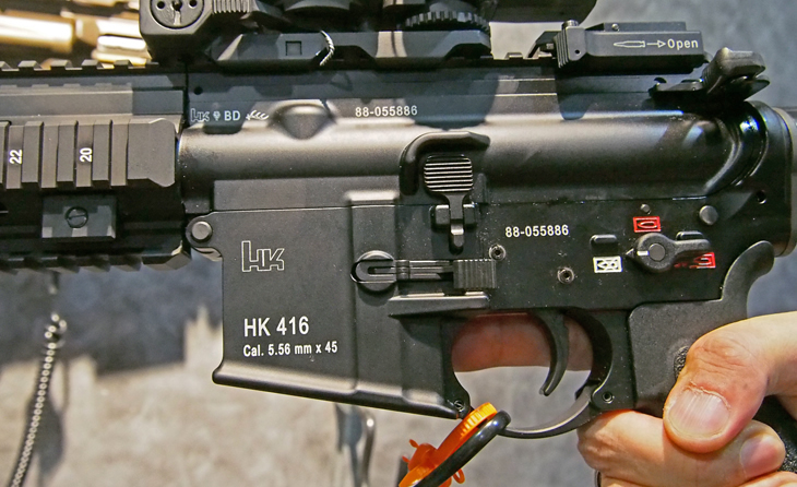 H&K HK416/417 純正グリップ■HECKLER & KOCH HK H&K HK416/417 純正グリップ□HECKLER & KOCH HK H&K HK416/417