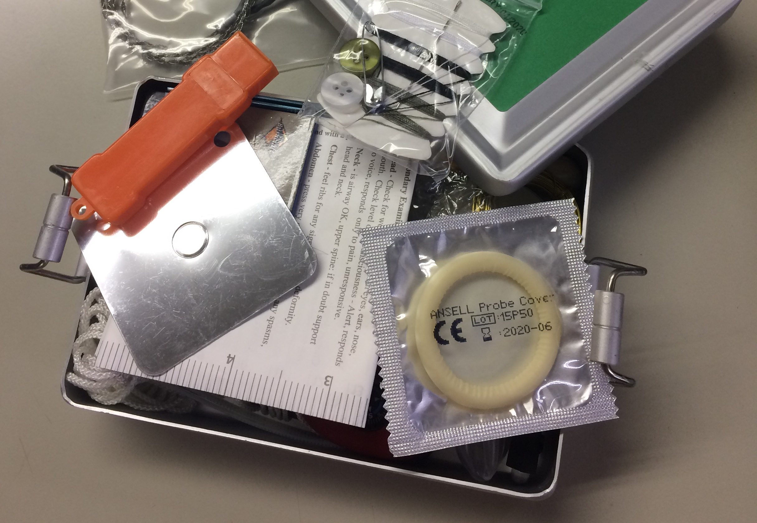 サバイバルキットにコンドームが入っているワケ さばなび サバゲー